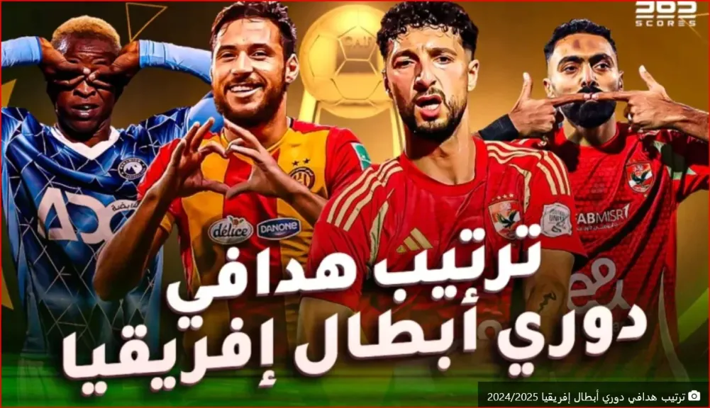 هدافي دوري أبطال إفريقيا 2025