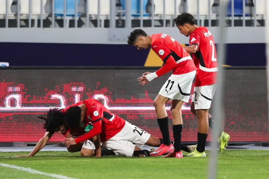 مباراة منتخب مصر للشباب