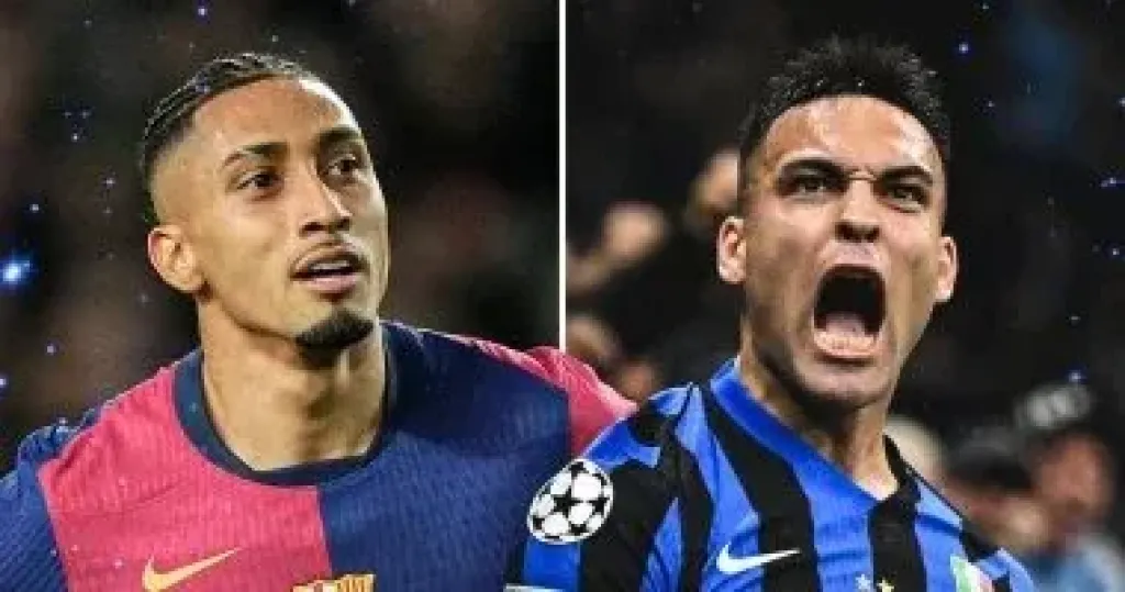 انتر ميلان وبرشلونه