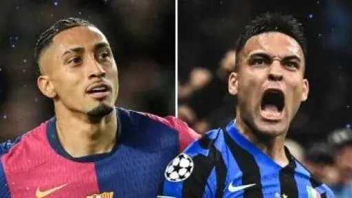 انتر ميلان ضد برشلونة في...