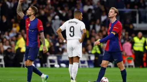 أرقام برشلونة وريال مدريد في...