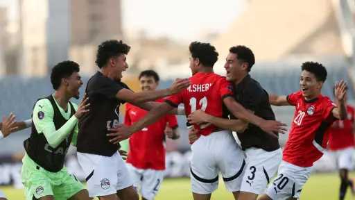 منتخب مصر للشباب يتقدم على...