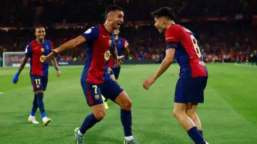 فيران توريس يتألق مع برشلونة...