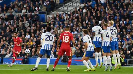 ليفربول يتفوق على برايتون 2-1...