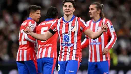 مباراة أتلتيكو مدريد وجيرونا في...