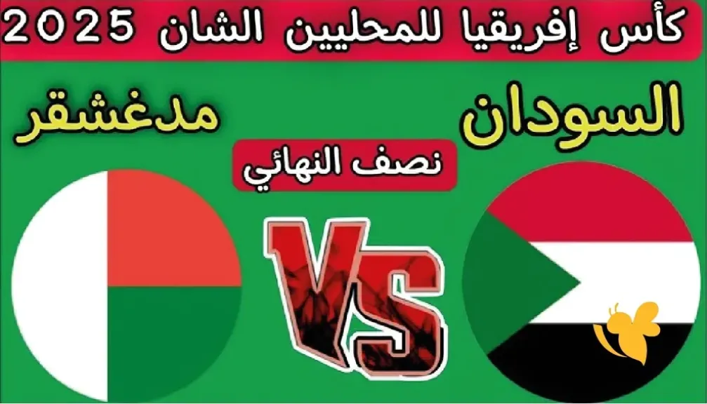 بث مباشر السودان ضد مدغشقر