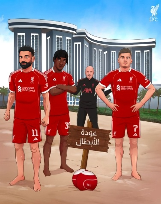 بوستر ليفربول قبل مواجهة بورنموث
