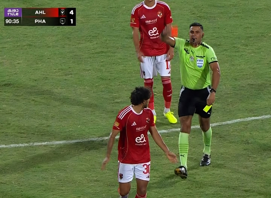 الأهلي عقوبة محمد هاني بسبب محمد معروف والطرد